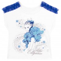 Palaidinė mergaitei "Blue Elegance" 
